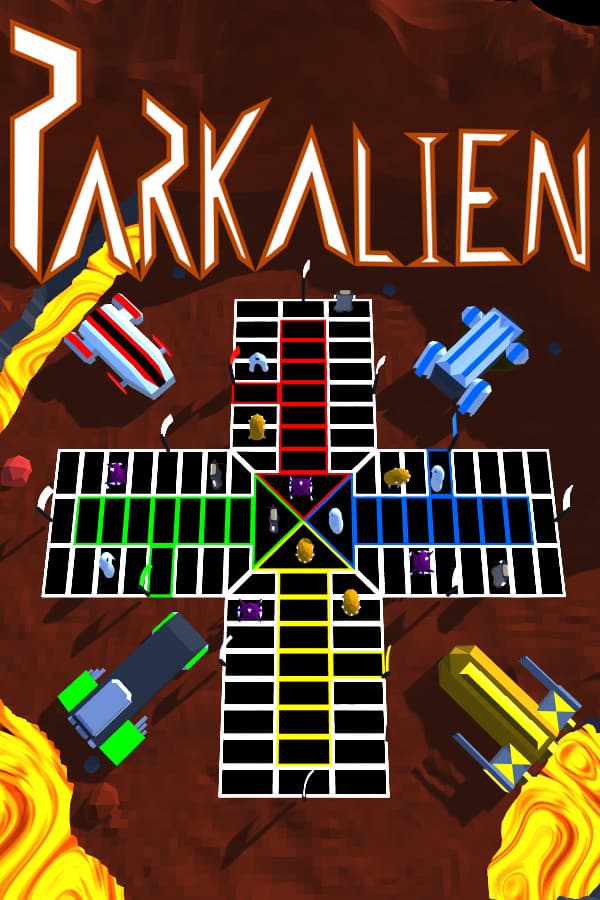 Parkalien: a ludo in the space