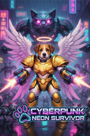 Cyberpunk Neon Survivor