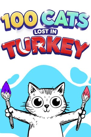 100 Cats Lost in Turkey Find & Color