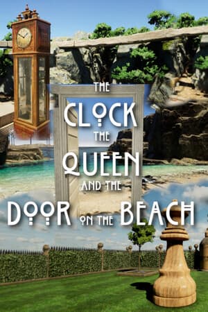 The Clock the Queen and the Door on the Beach