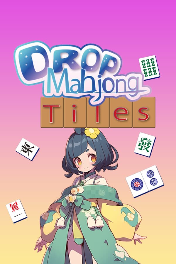 Drop Mahjong tiles