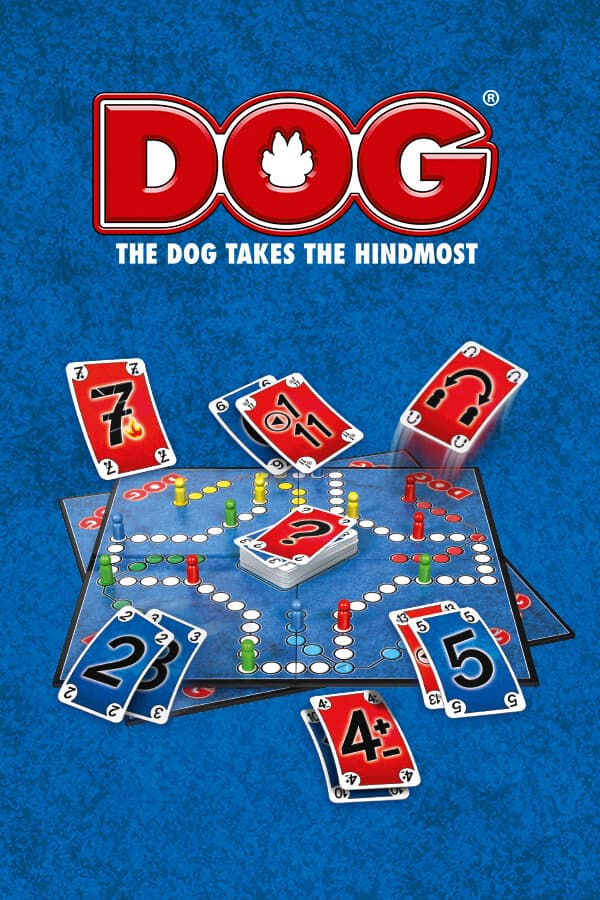 DOG: The dog takes the hindmost