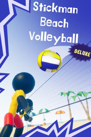 Stickman Beach Volleyball