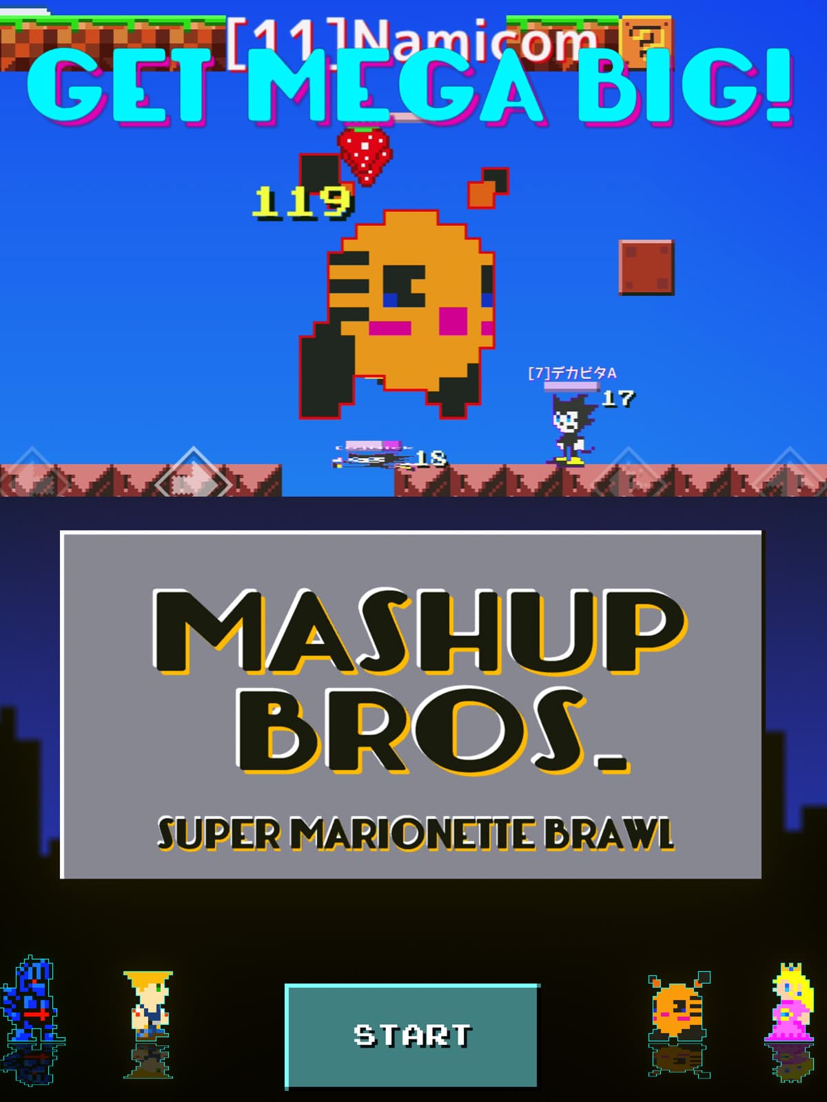 MASHUP BROS. Super Marionette Brawl