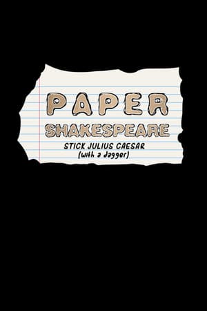 Paper Shakespeare: Stick Julius Caesar (with a dagger)