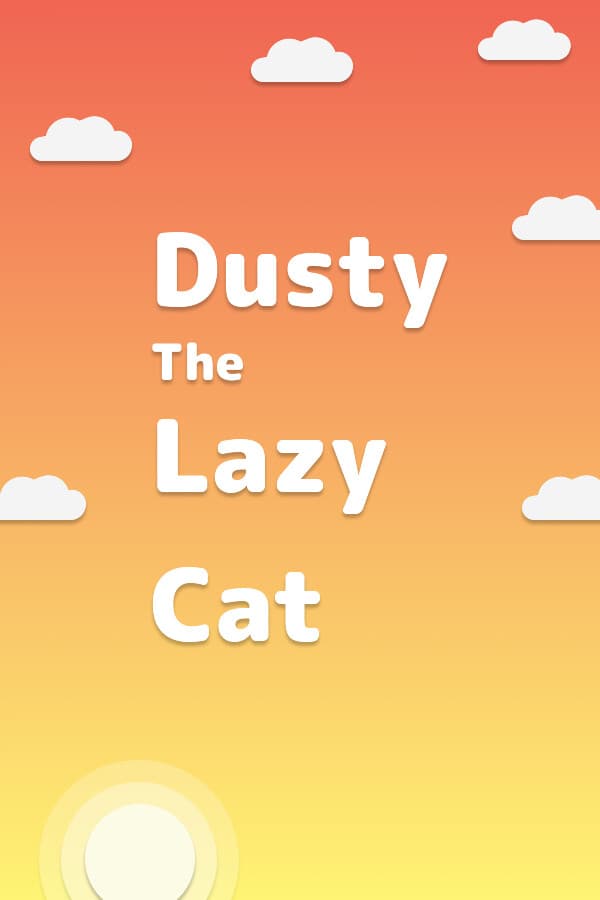 Dusty The Lazy Cat