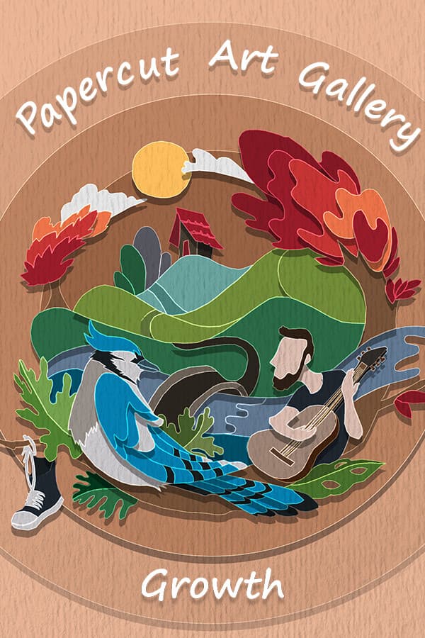 Papercut Art Gallery-Growth