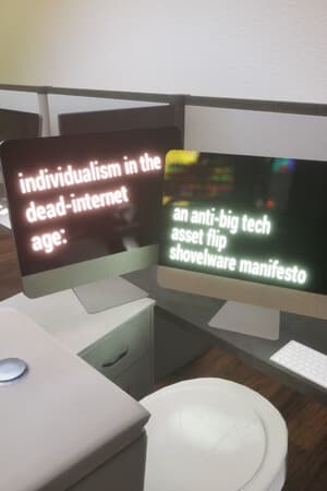 individualism in the dead-internet age: an anti-big tech asset flip shovelware r̶a̶n̶t̶  manifesto