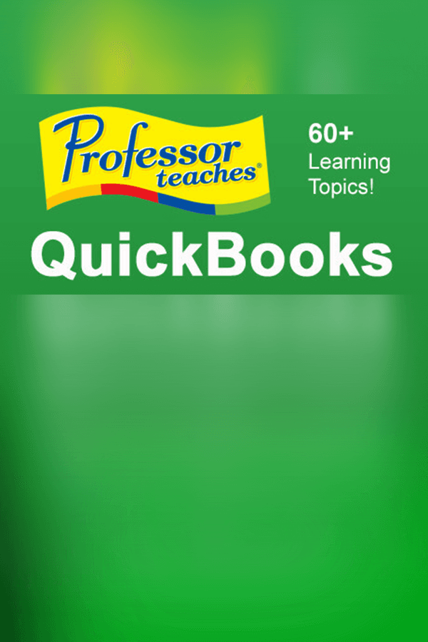 Professor Teaches QuickBooks 2016