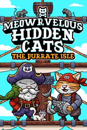 Meowrvelous Hidden Cats - The Purrate Isle