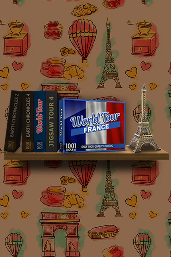 1001 Jigsaw. World Tour: France