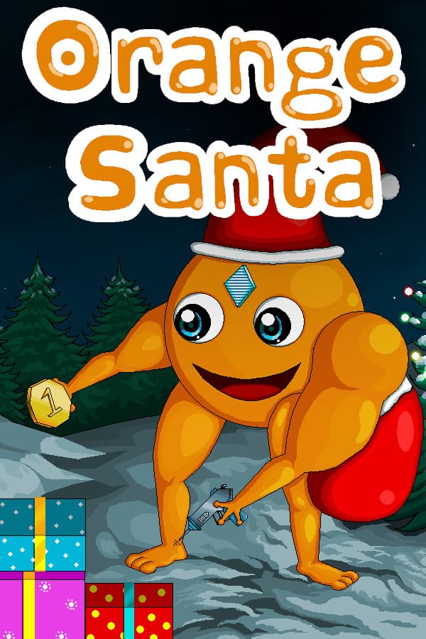 Orange Santa