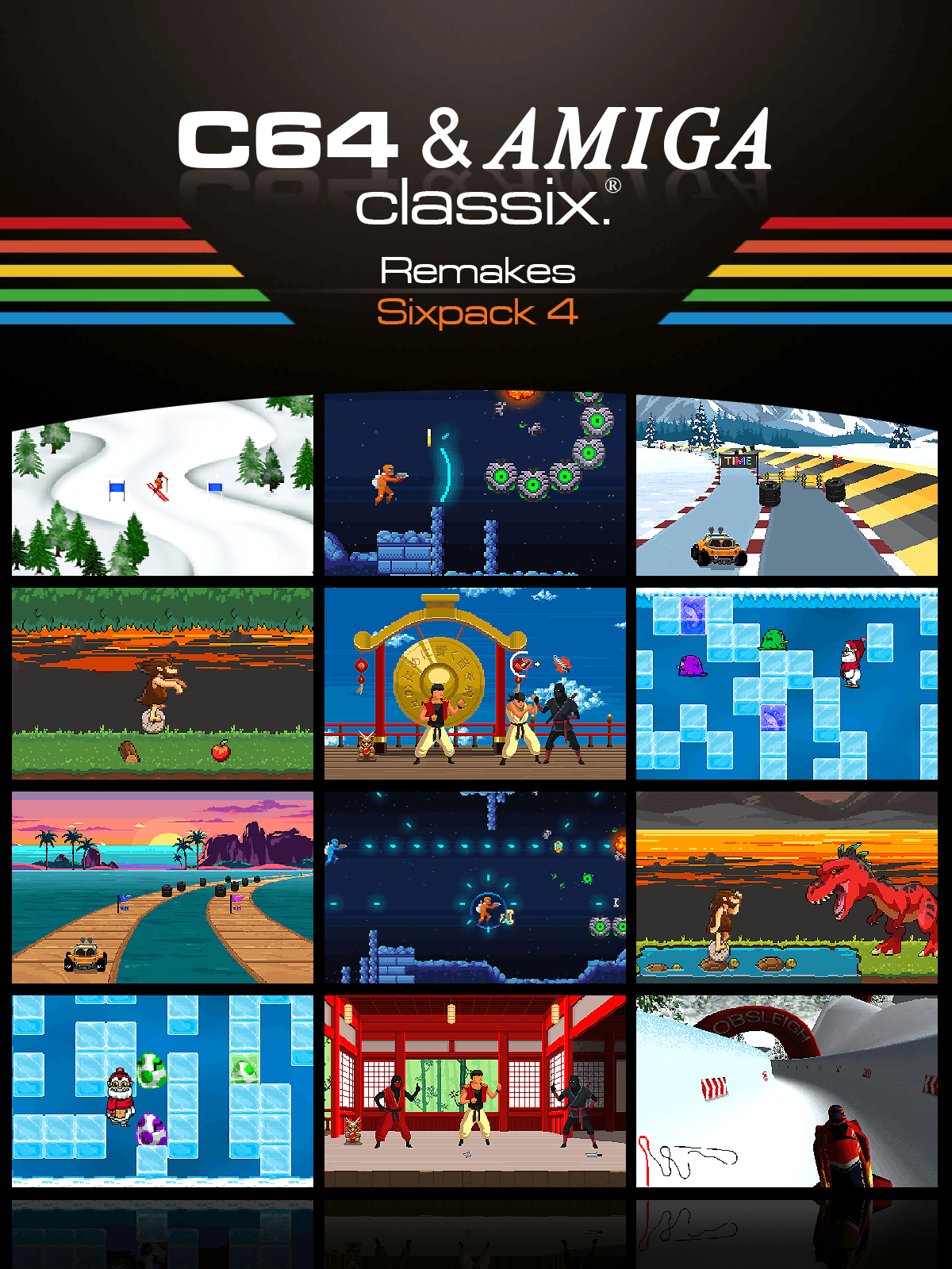 C64 & AMIGA Classix Remakes Sixpack 4