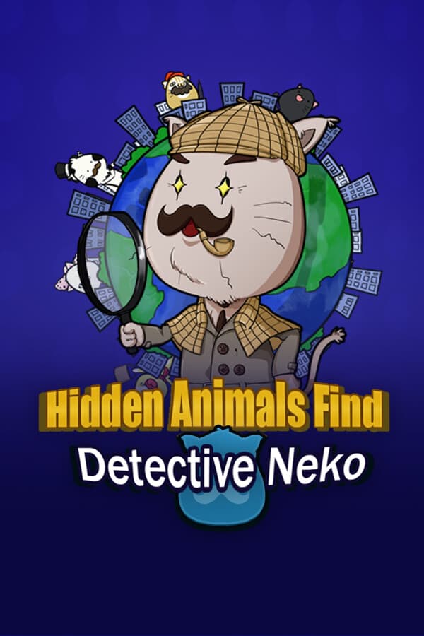 Hidden Animals Find : Detective Neko