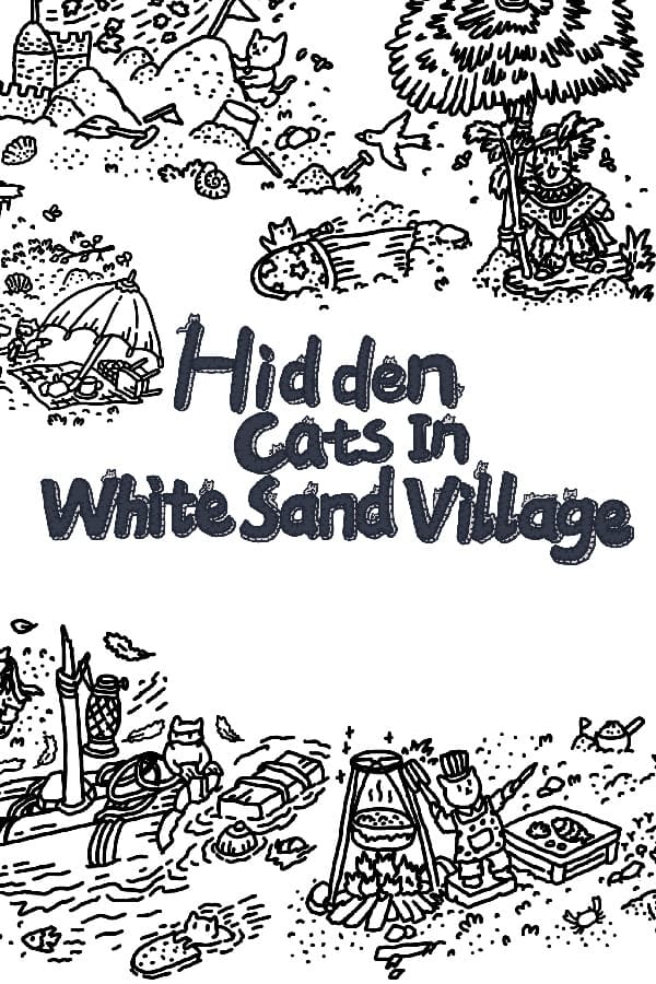 Hidden Cats In White Sand Village