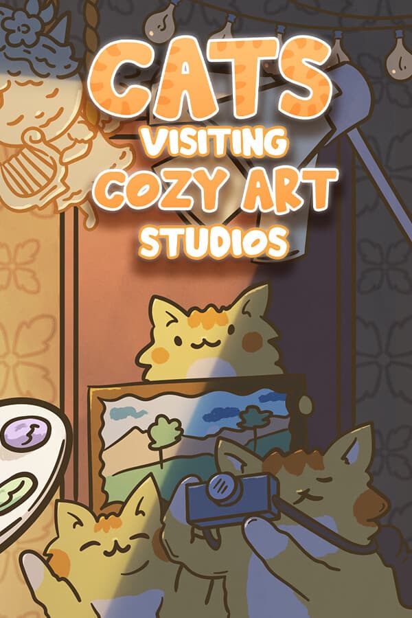 Cats Visiting Cozy Art Studios