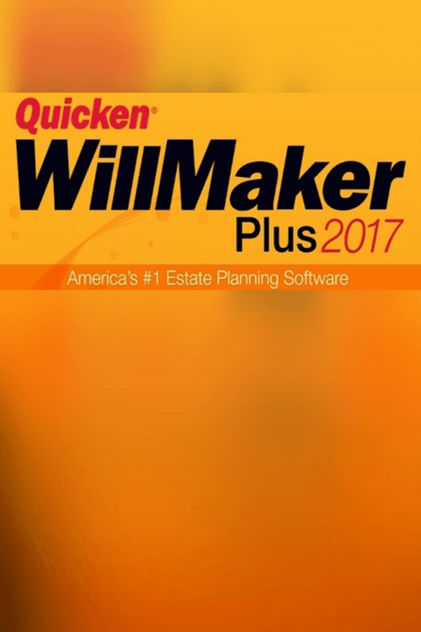 Quicken WillMaker Plus 2017