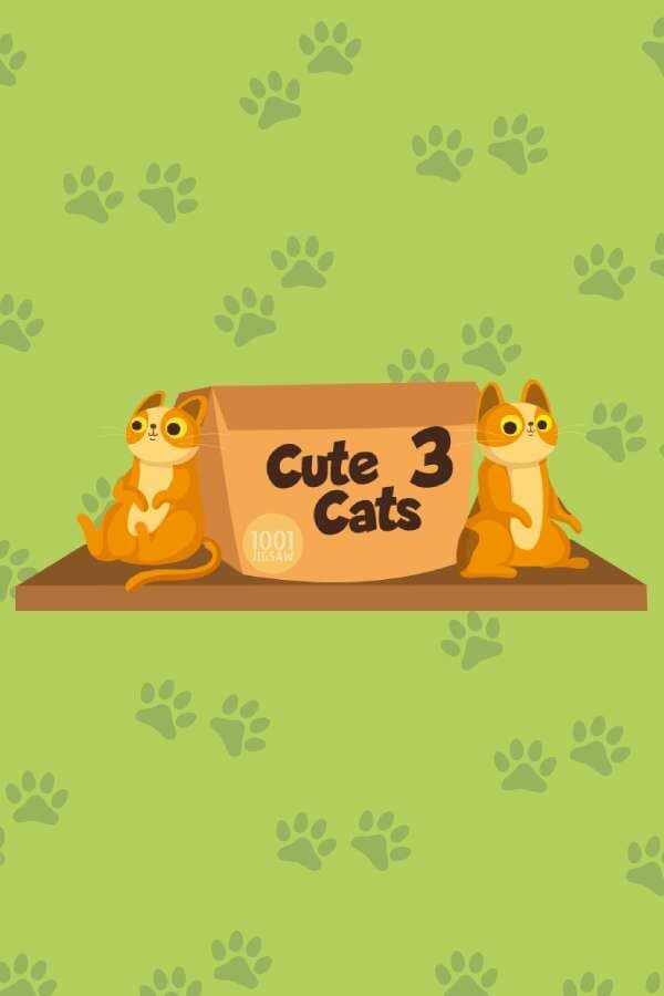1001 Jigsaw. Cute Cats 3