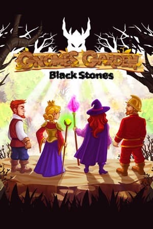 Gnomes Garden: Black Stones