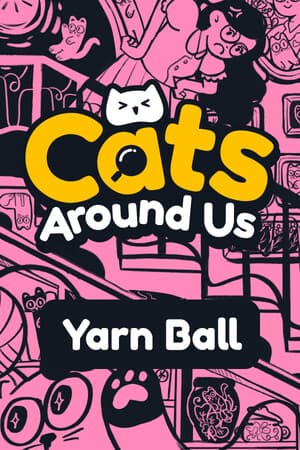 Cats Around Us: Yarn Ball