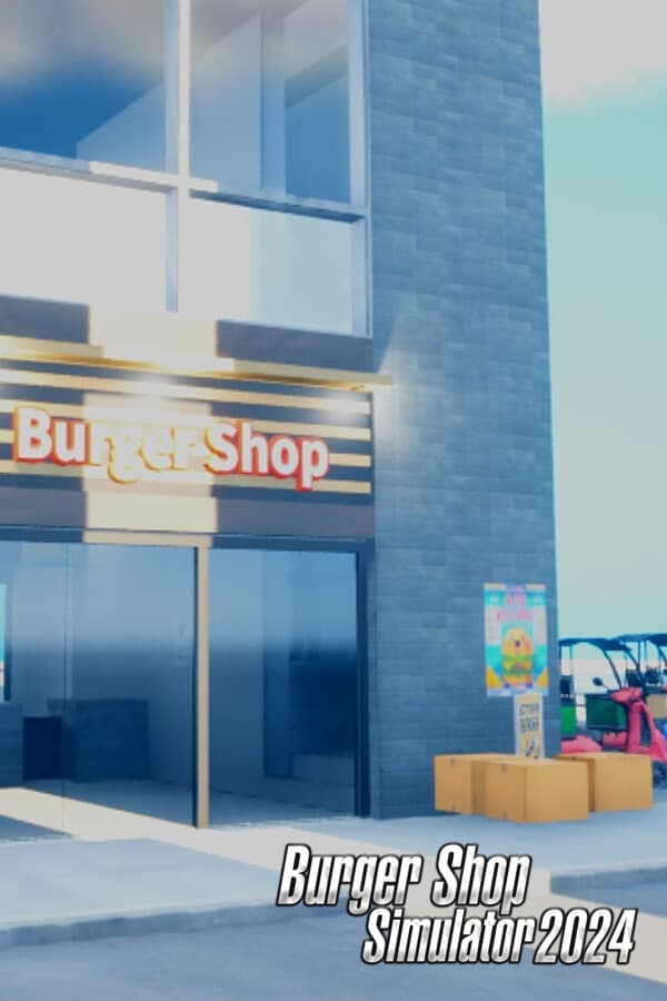 Burger Shop Simulator 2024