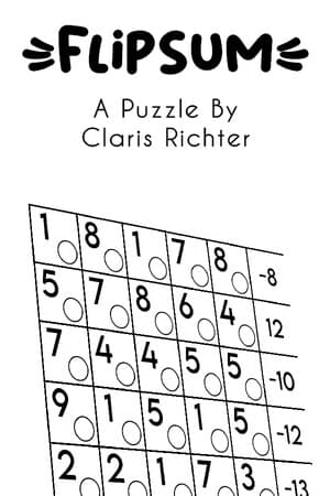 FlipSum - A Puzzle By Claris Richter