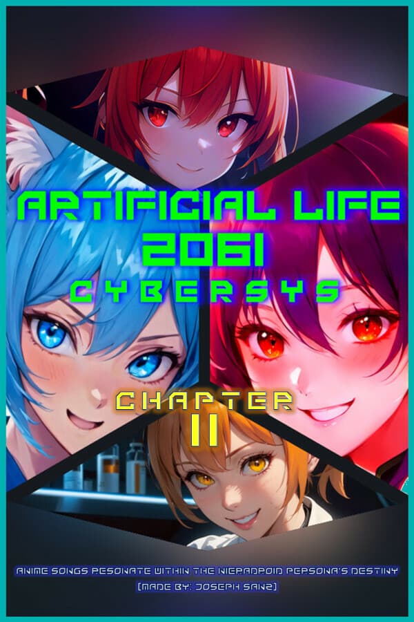Chapter 2 - Artificial Life 2061 Cyber⁣sys - Anime Songs Within The Nier⁣adroid Persona⁣’s. [Made by: Joseph Sanz]