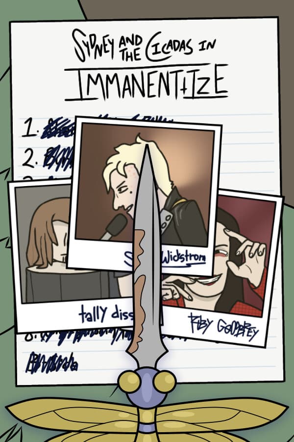 Sydney and the Cicadas in "Immanentize"