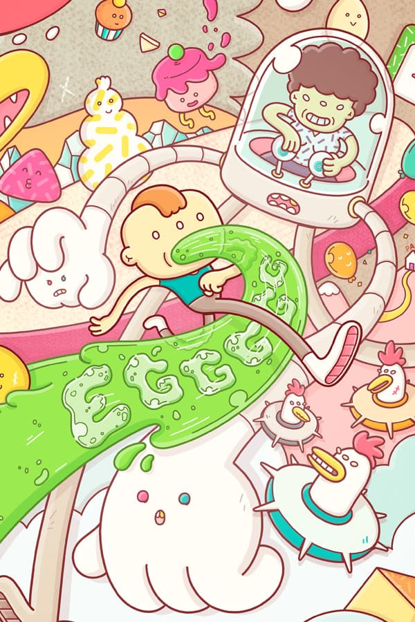 Eggggg - The platform puker