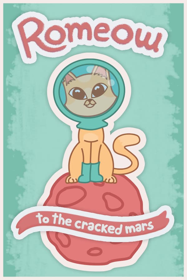 Romeow: to the cracked Mars