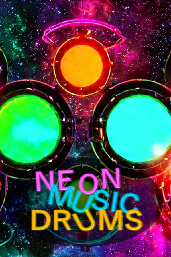 Neon Music Drums