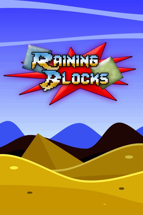 Raining blocks