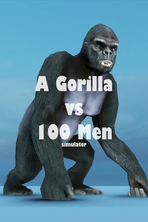 A Gorilla vs 100 Men Simulator