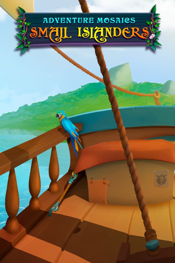 Adventure mosaics. Small Islanders