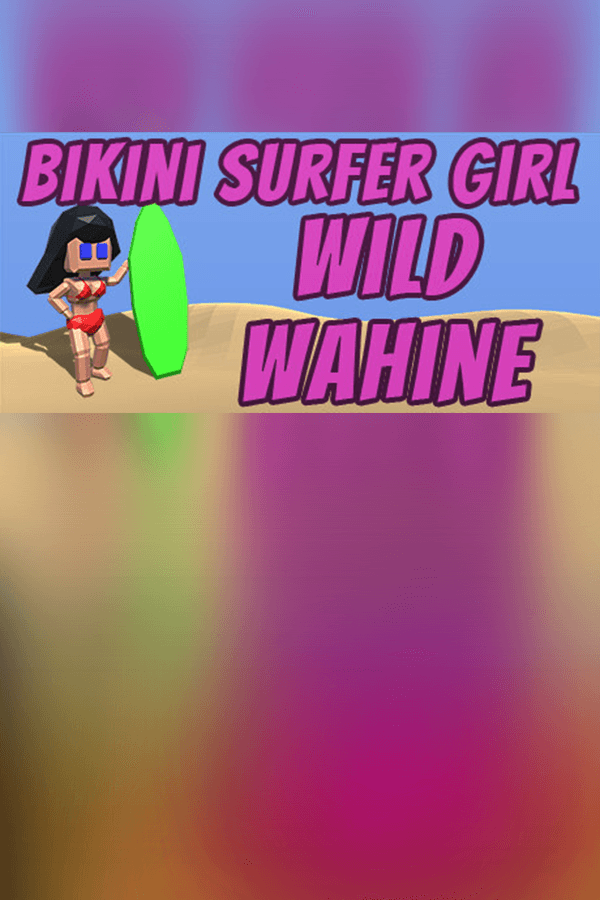 Bikini Surfer Girl - Wild Wahine