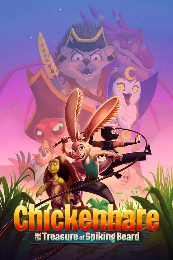 Chickenhare and the treasure of Spiking-Beard