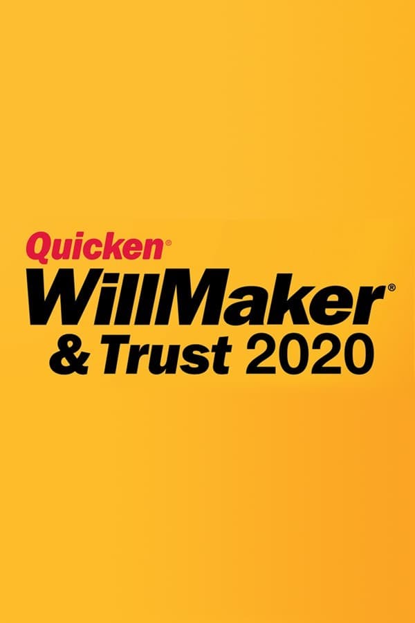Quicken WillMaker & Trust 2020