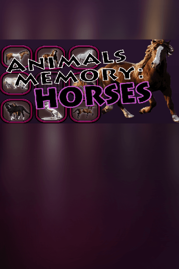 Animals Memory: Horses