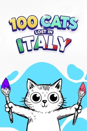 100 Cats Lost in Italy Find & Color