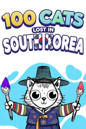100 Cats Lost in South Korea Find & Color