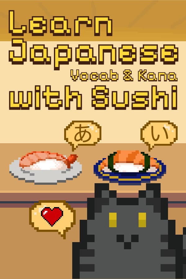 Learn Japanese Kana & Vocab with Sushi